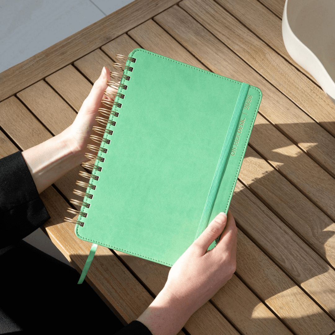 2026 Planner - Apple Green
