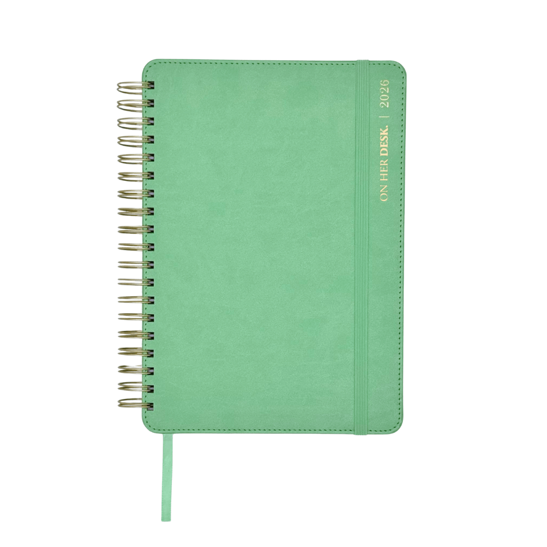 2026 Planner - Apple Green