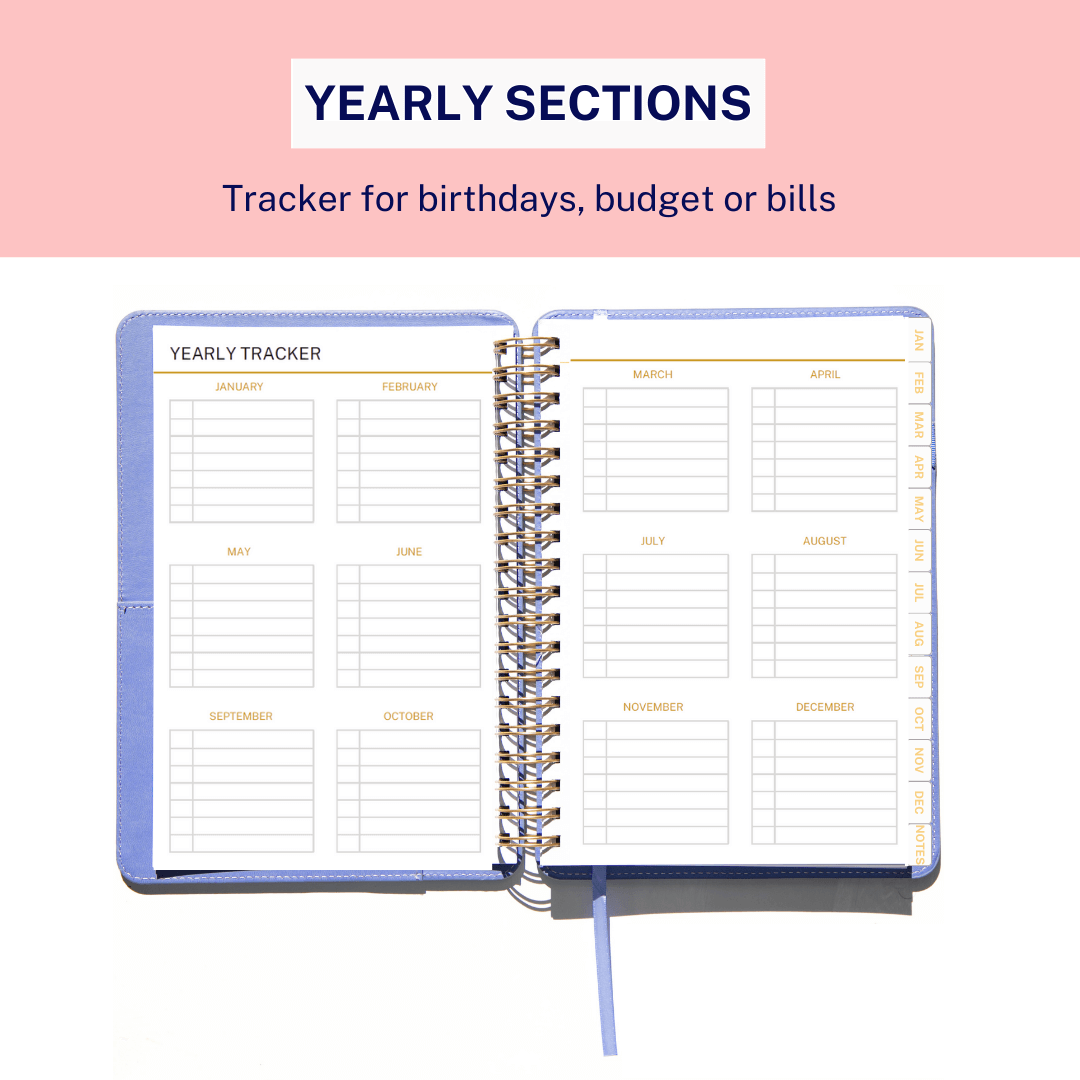 2026 Planner - Wine Red
