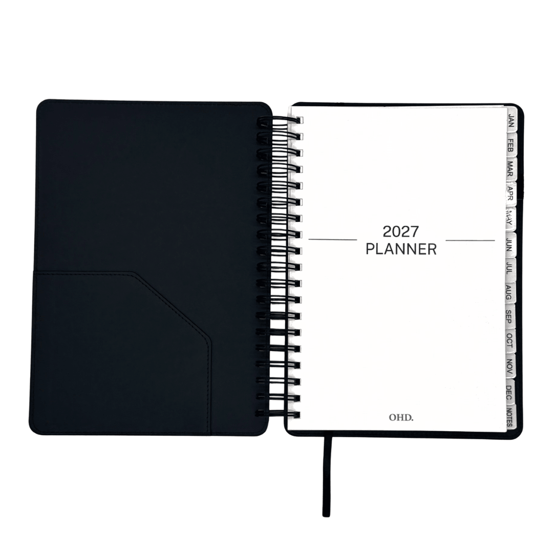 2027 Planner - Black