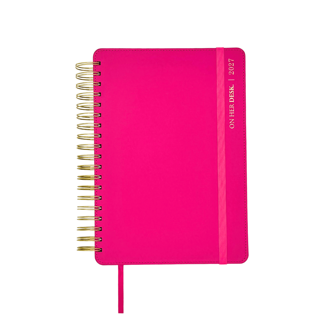2027 Planner - Hot Pink