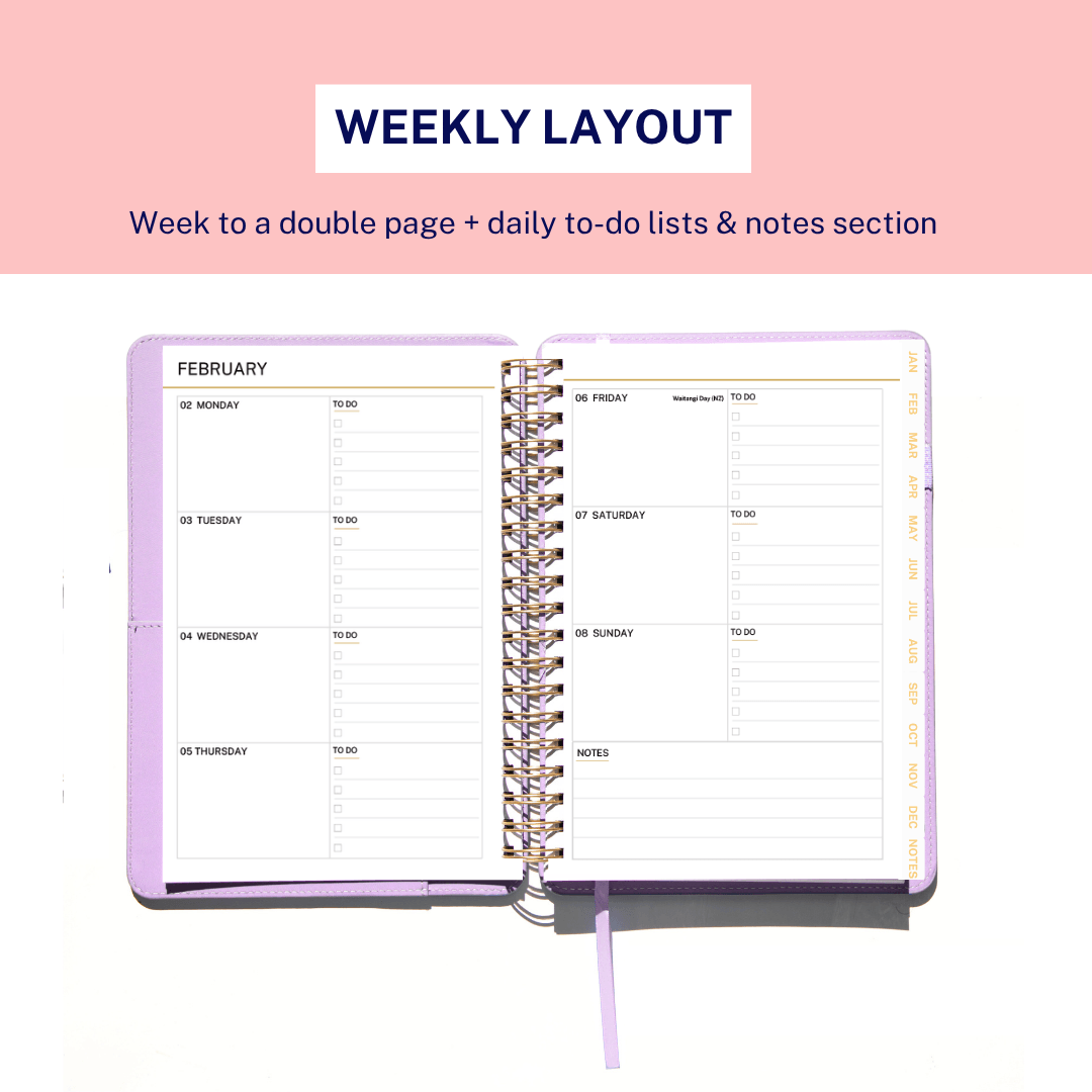 2027 Planner - Chocolate Brown