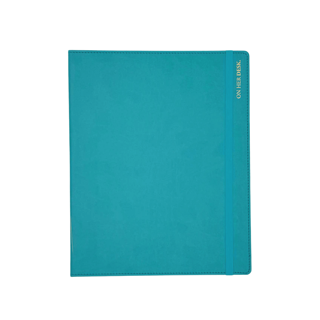 A4 Binder Notebook (with tab dividers) - Teal