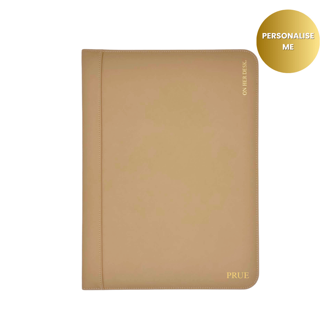 A4 Compendium Folder - Beige