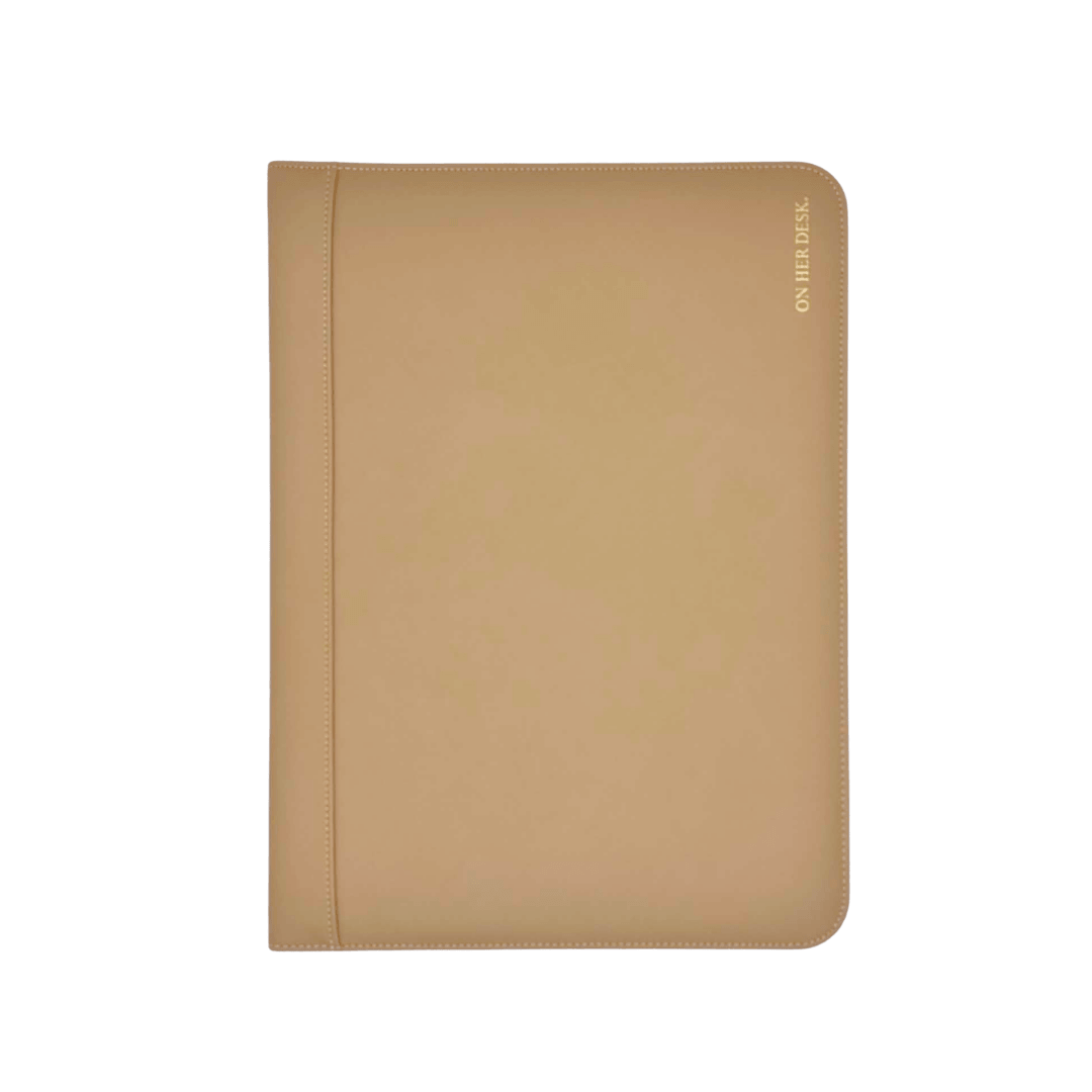A4 Compendium Folder - Beige