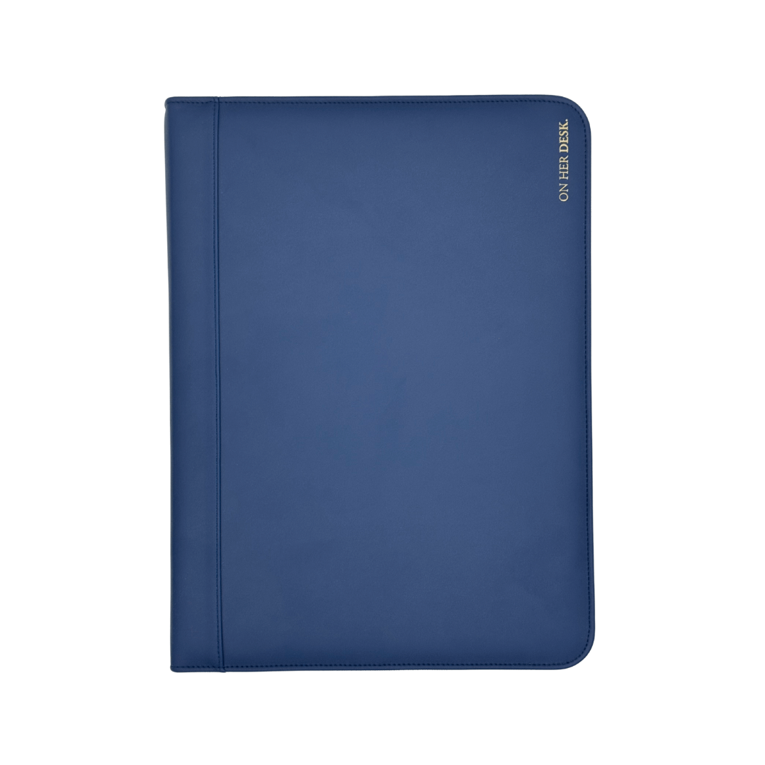 A4 Compendium Folder - Navy Blue