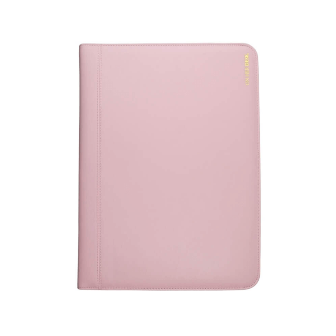 A4 Compendium Folder - Pastel Pink