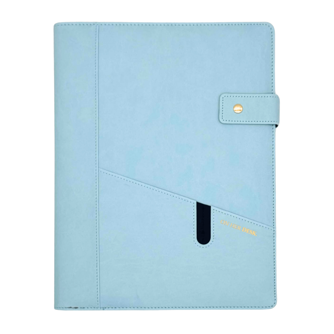 A4 Covered Notebook - Sky Blue