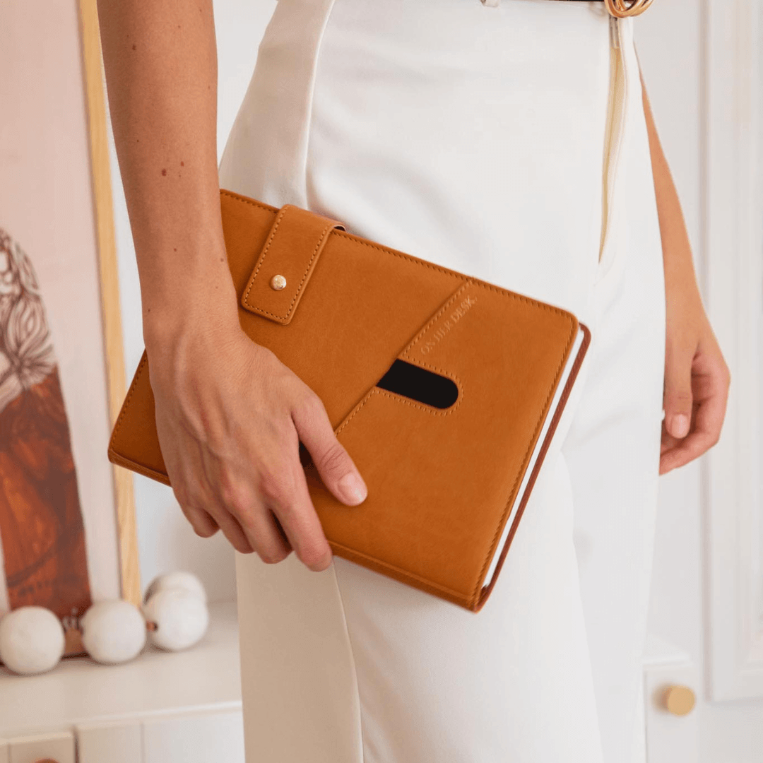 A5 Covered Notebook - Caramel