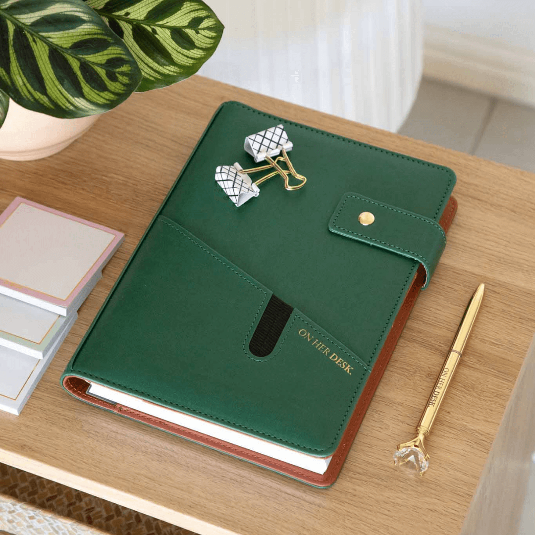 A5 Covered Notebook - Forest Green (IMPERFECT)