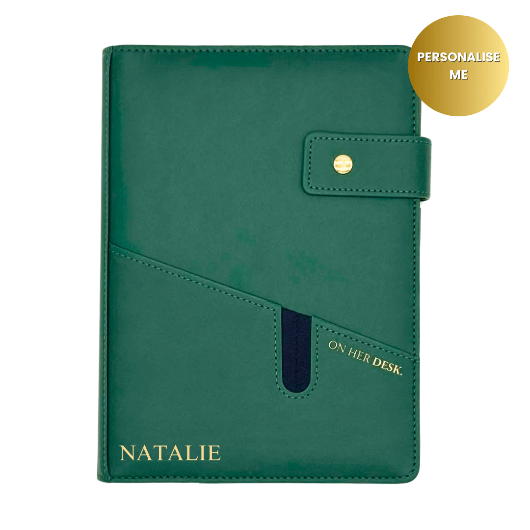 A5 Covered Notebook - Forest Green (IMPERFECT)