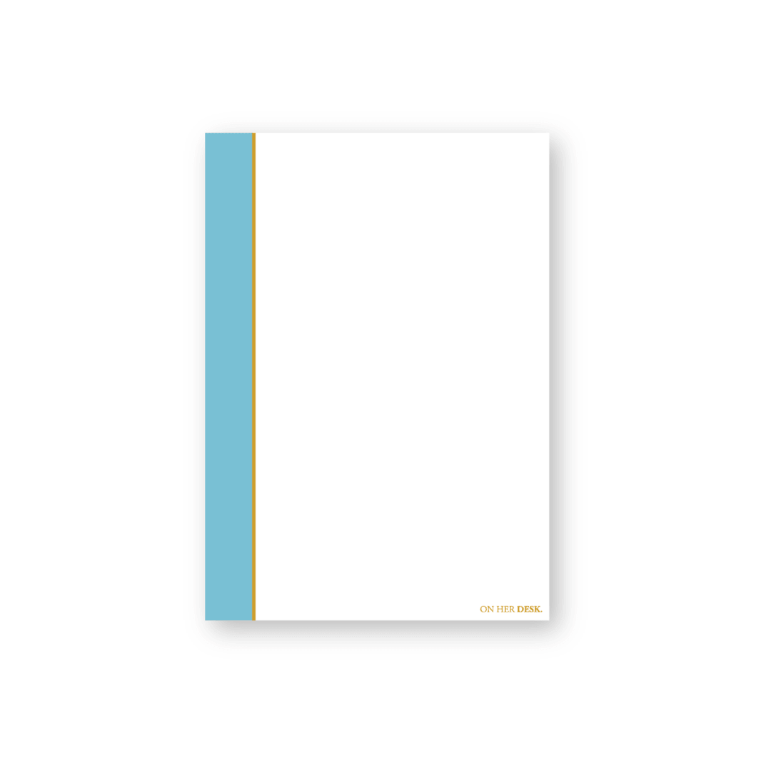 Mini A6 Notepad - Sky Blue