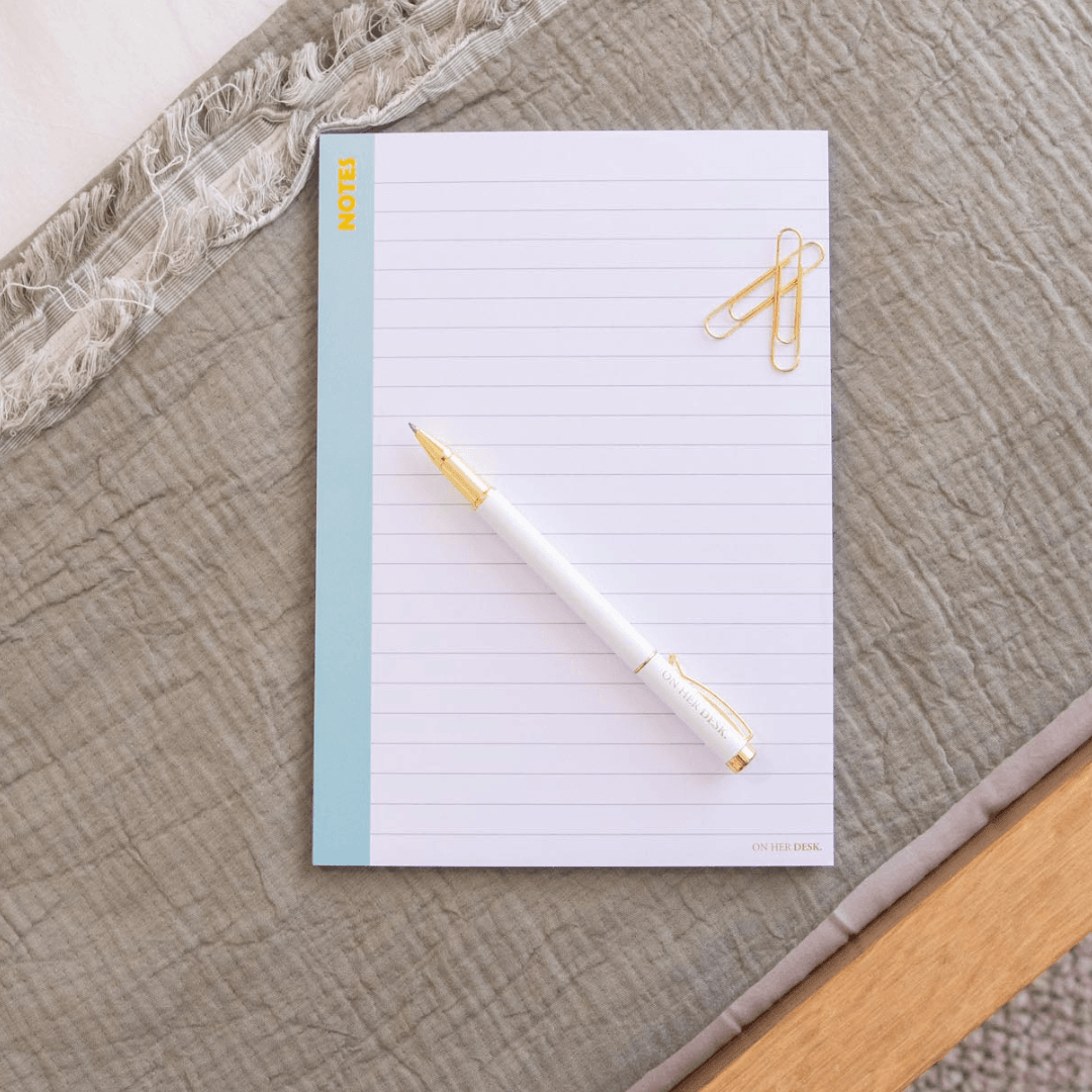 B5 Scribble Notes Notepad - Mint Green