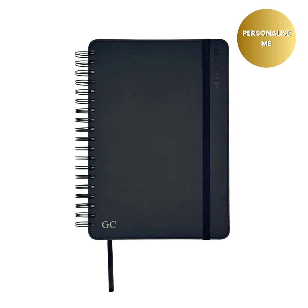 Men's 2026 Planner - Midnight Black