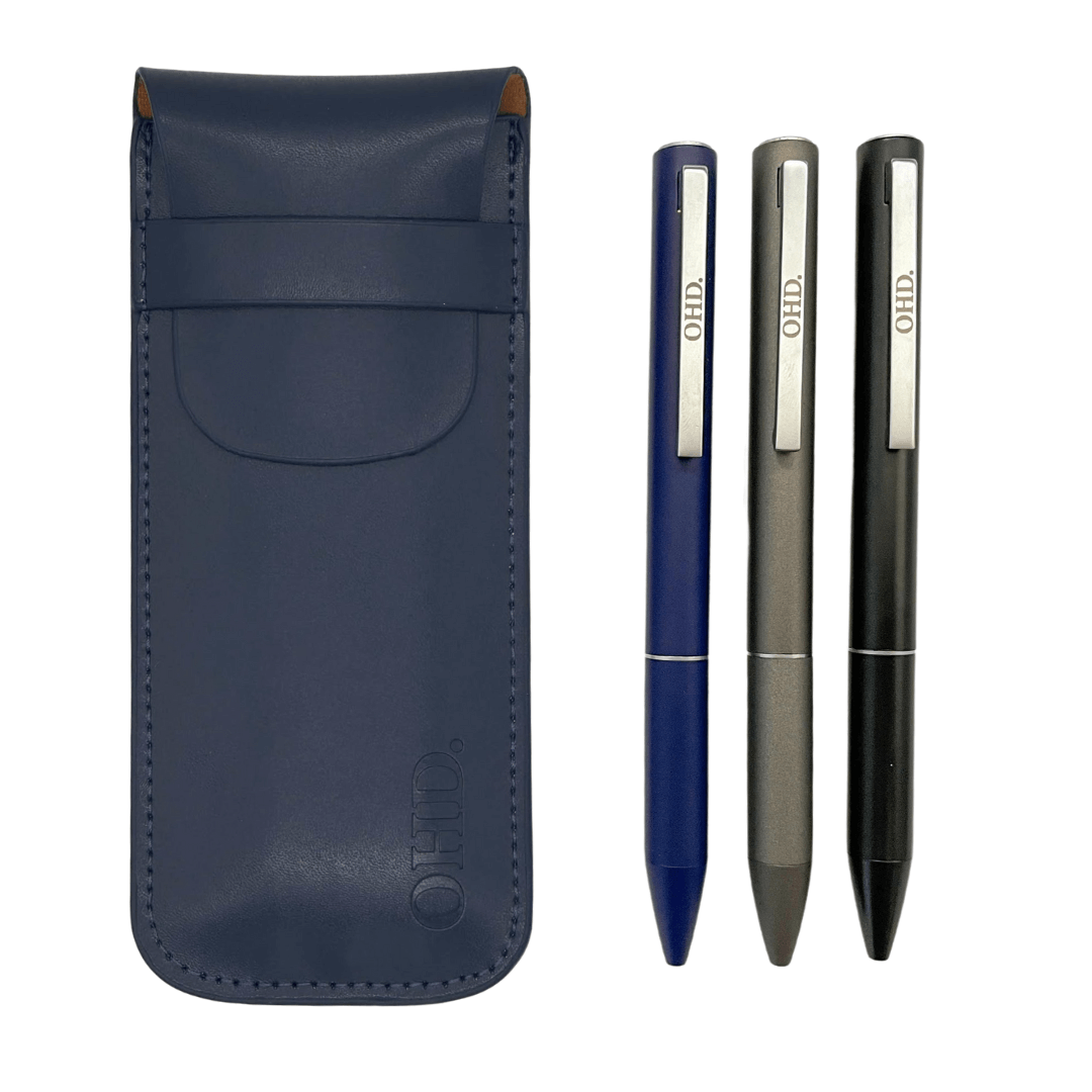 Men's Trilogy Pen Set - Navy Blue