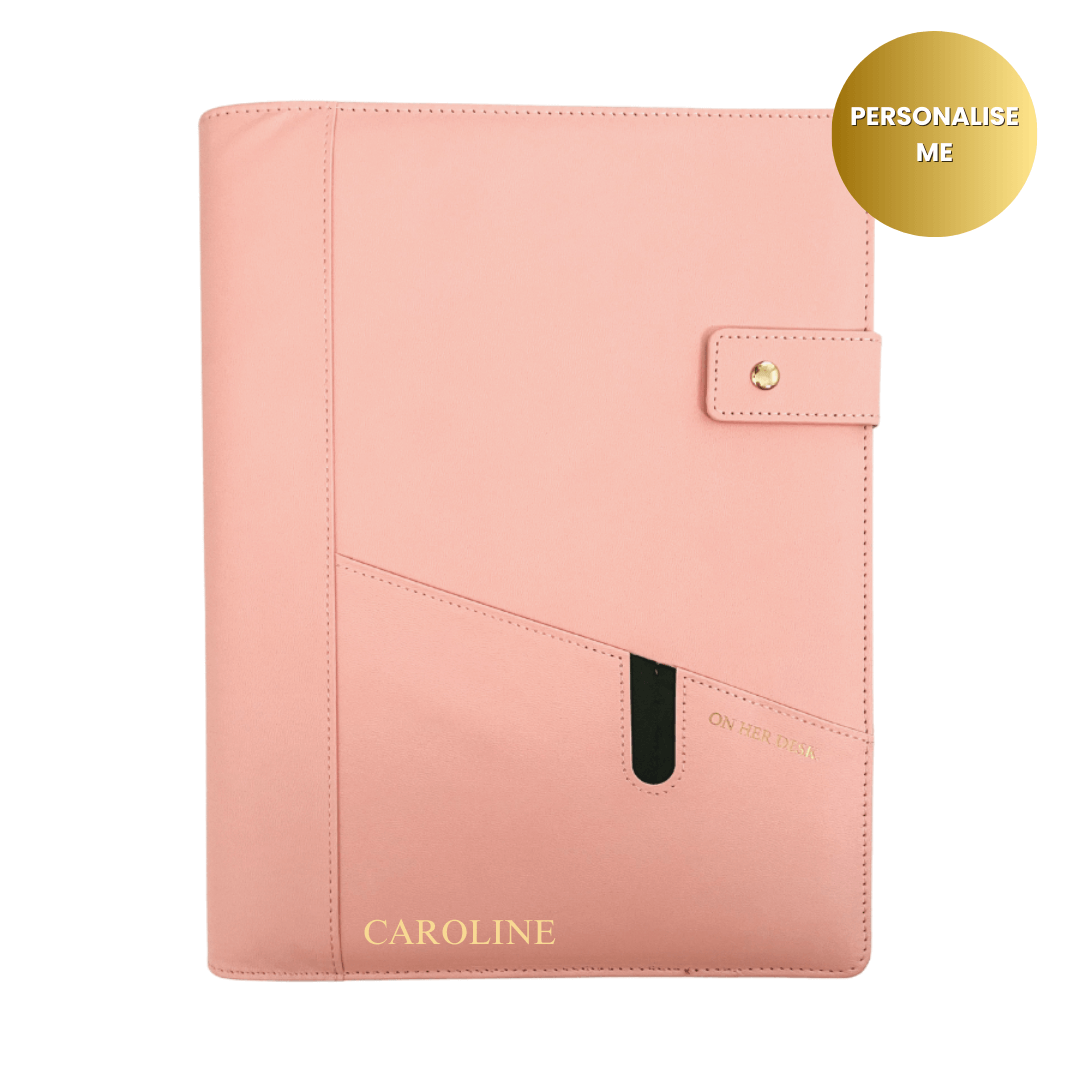 A4 Covered Notebook - Pink