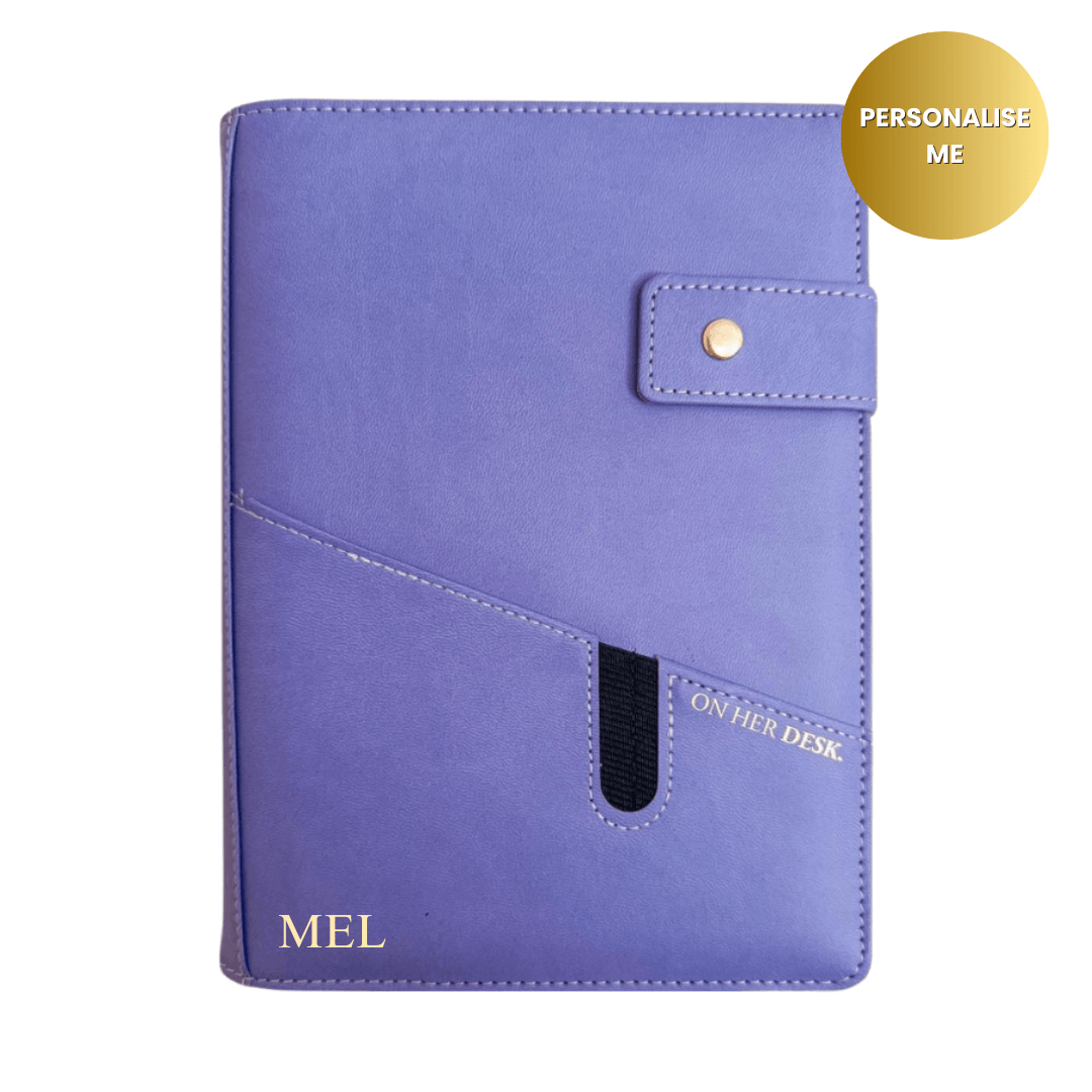 A5 Covered Notebook - Lavender