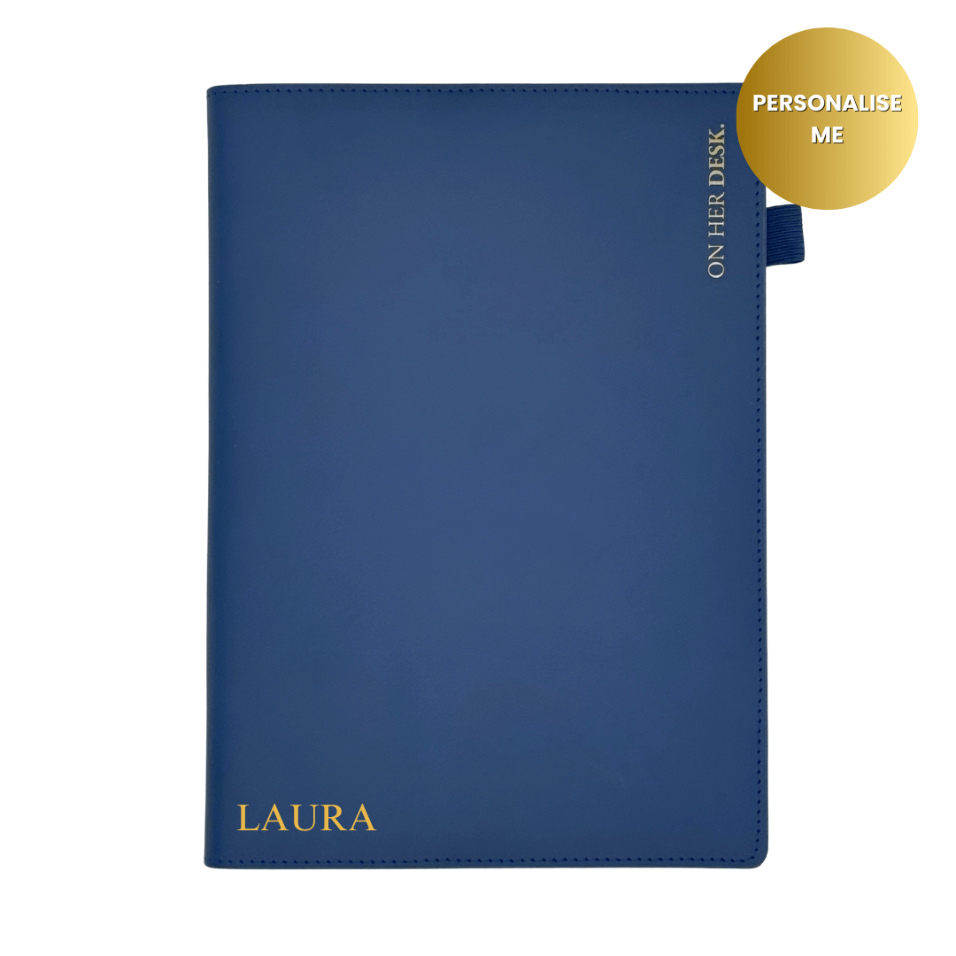 B5 Casebound Journal - Navy Blue