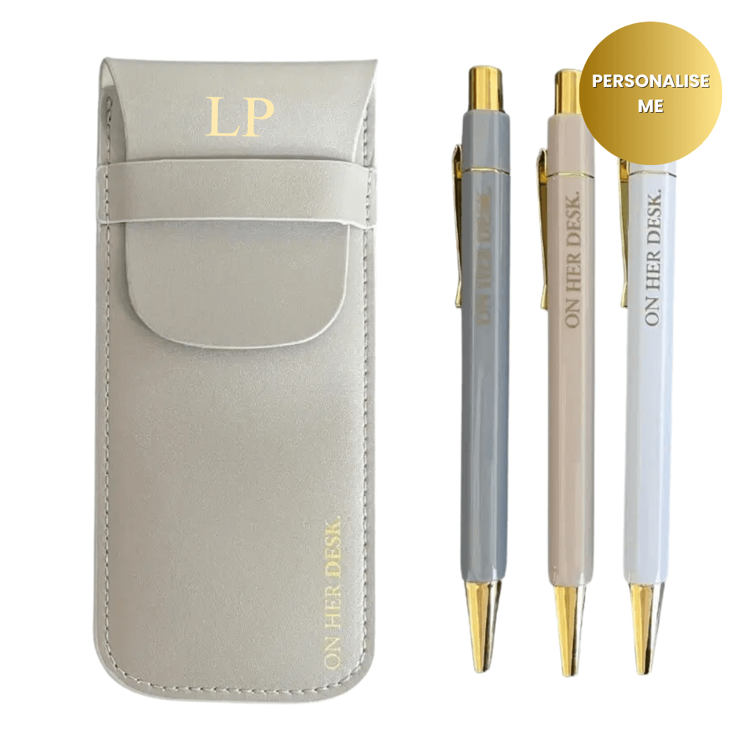Trilogy Pen Set - Grey