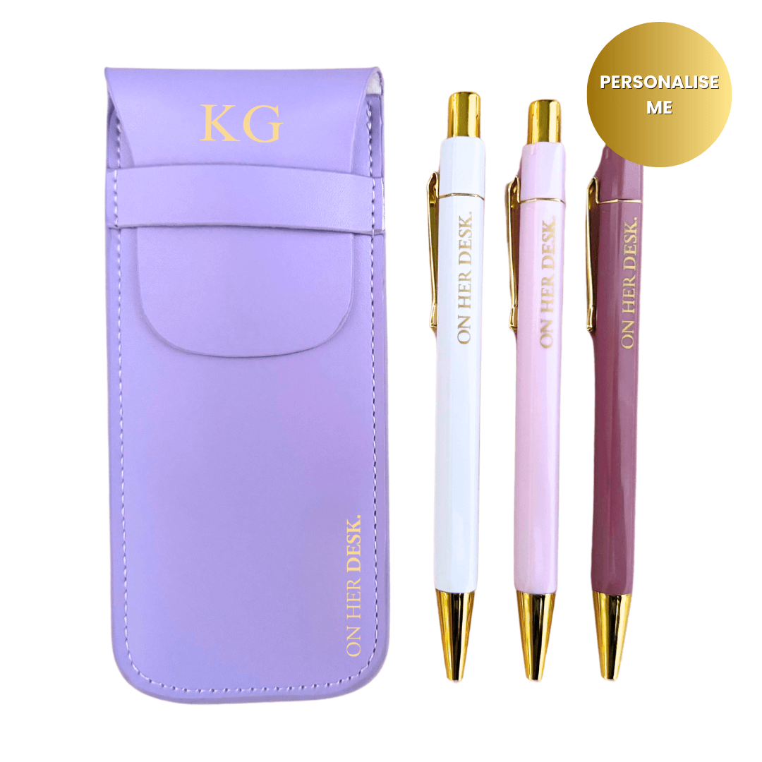 Trilogy Pen Set - Lilac