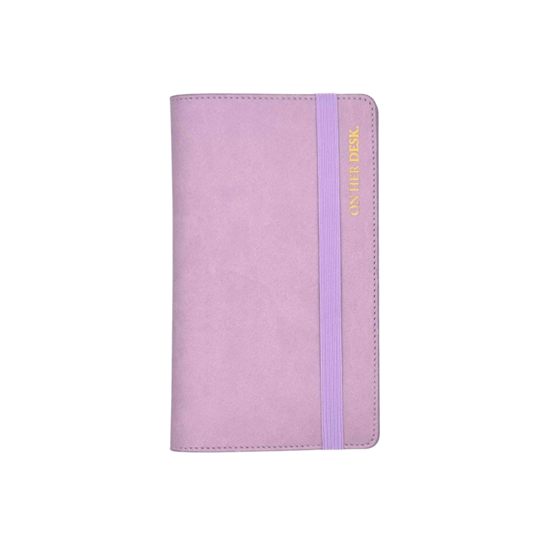 Refillable Sticky Note Organiser - Lilac