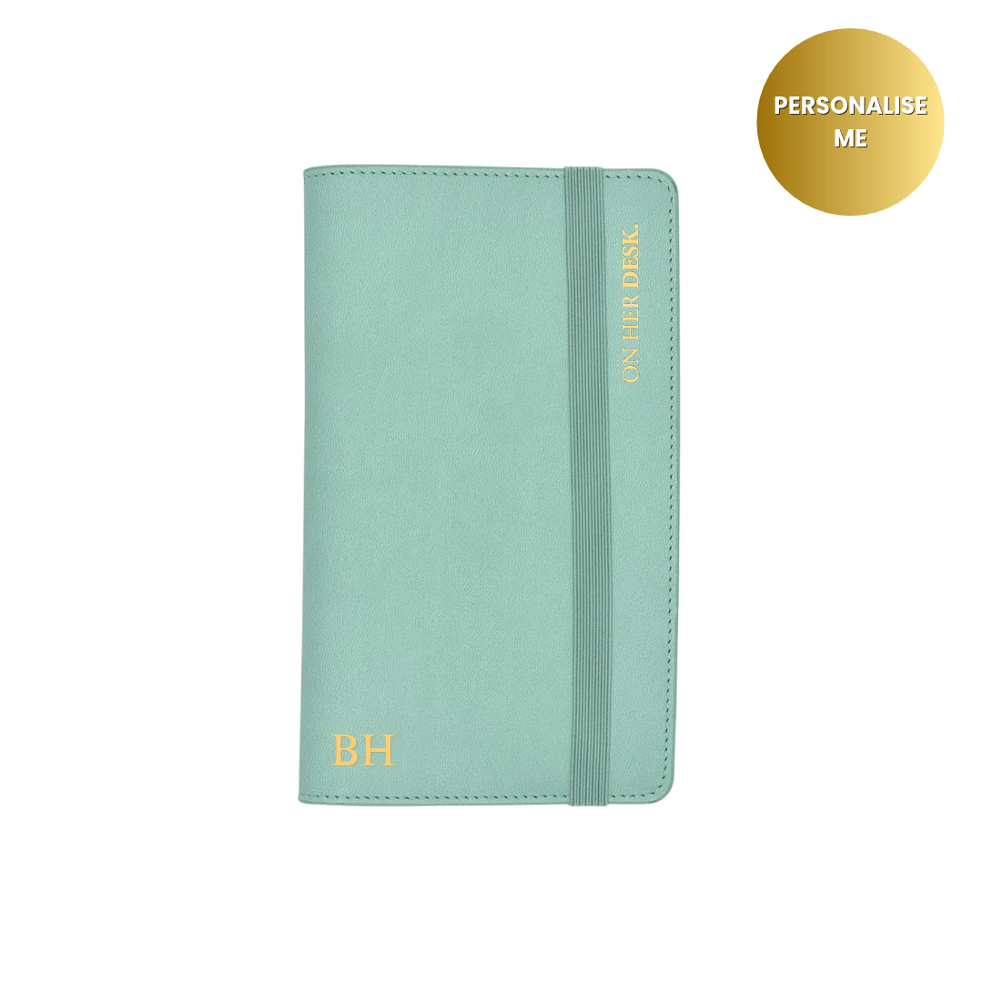 Refillable Sticky Note Organiser - Mint Green