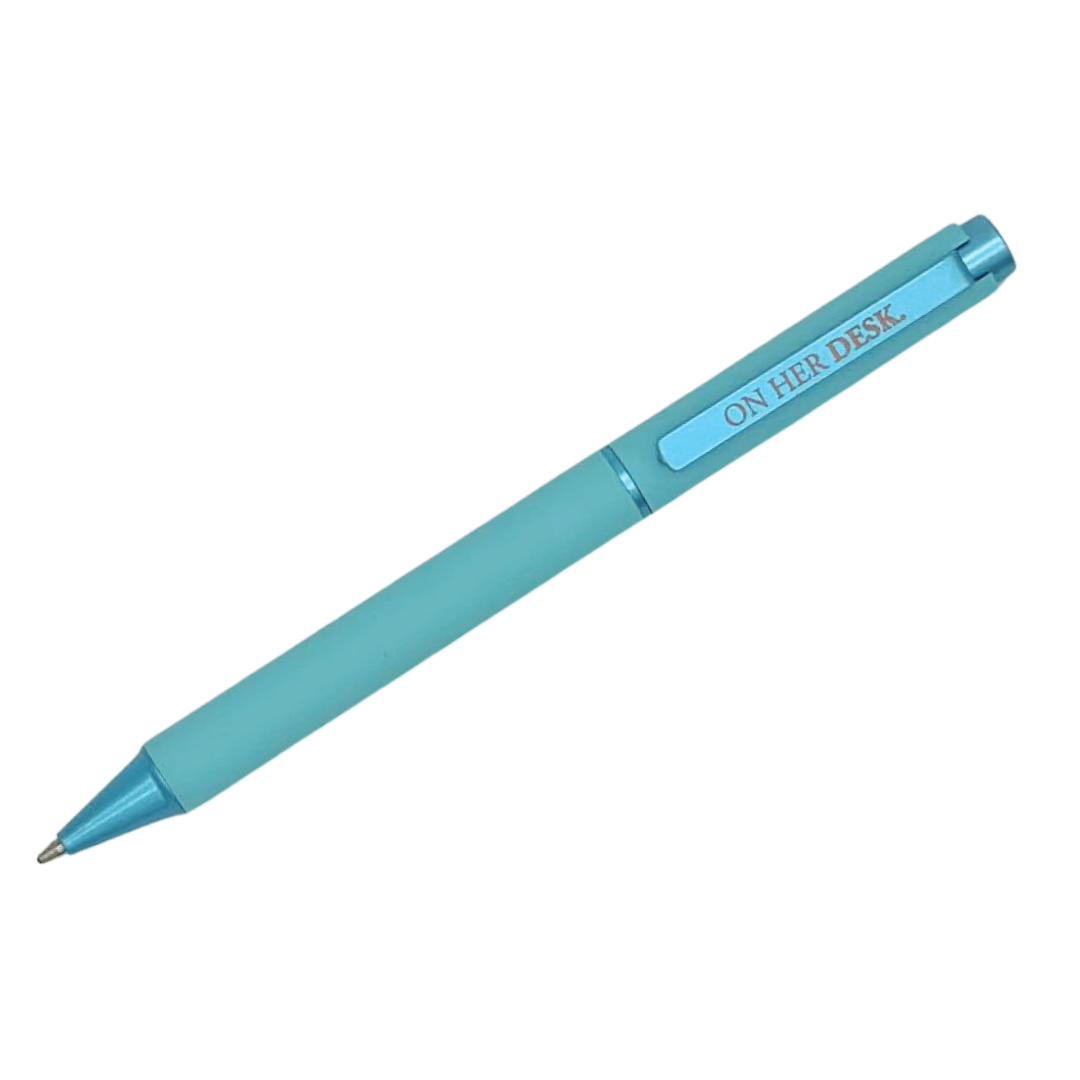 Twist Ballpoint Pen - Aqua Blue