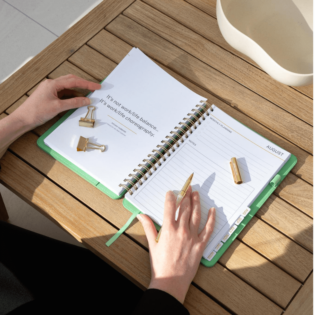 2026 Planner - Apple Green
