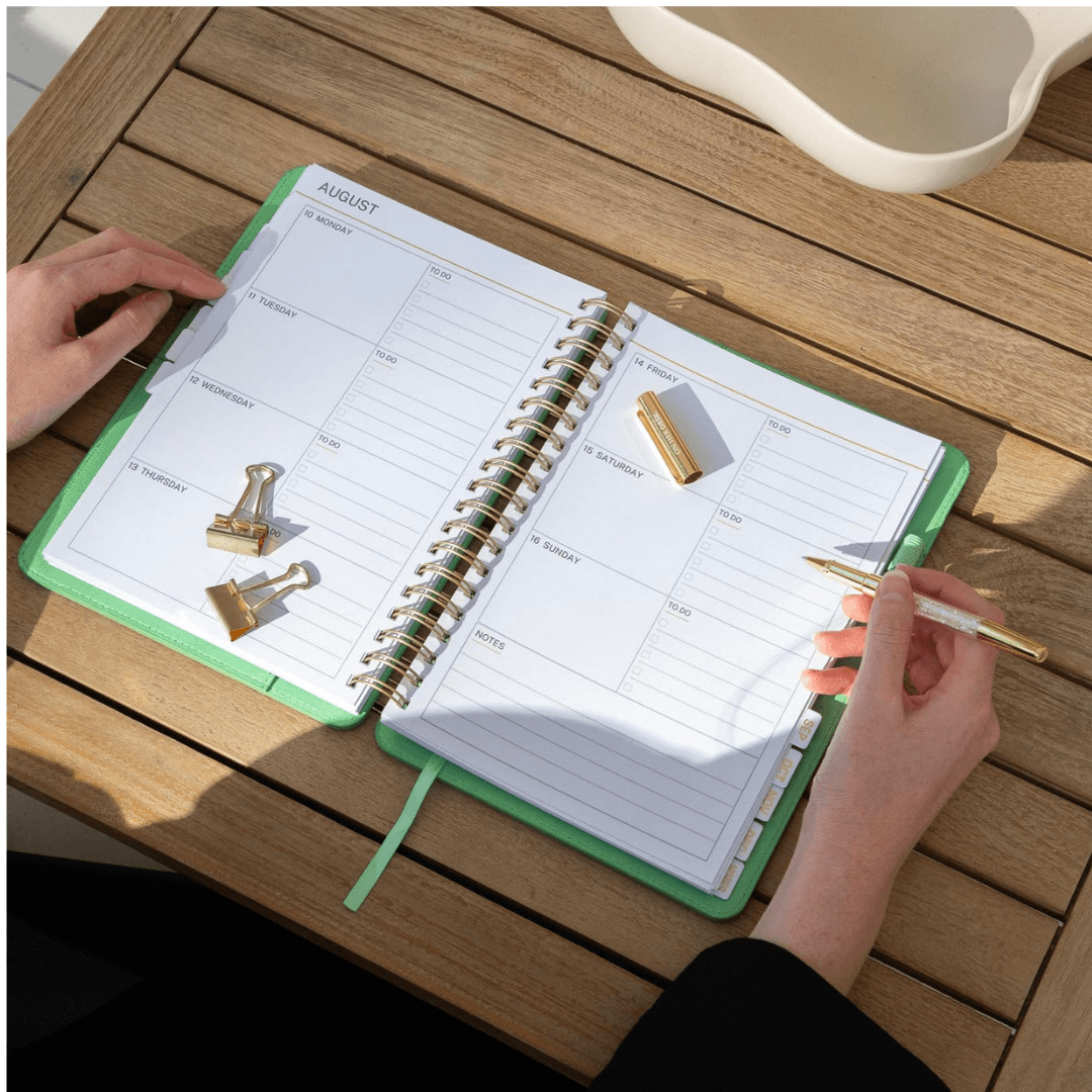 2026 Planner - Apple Green