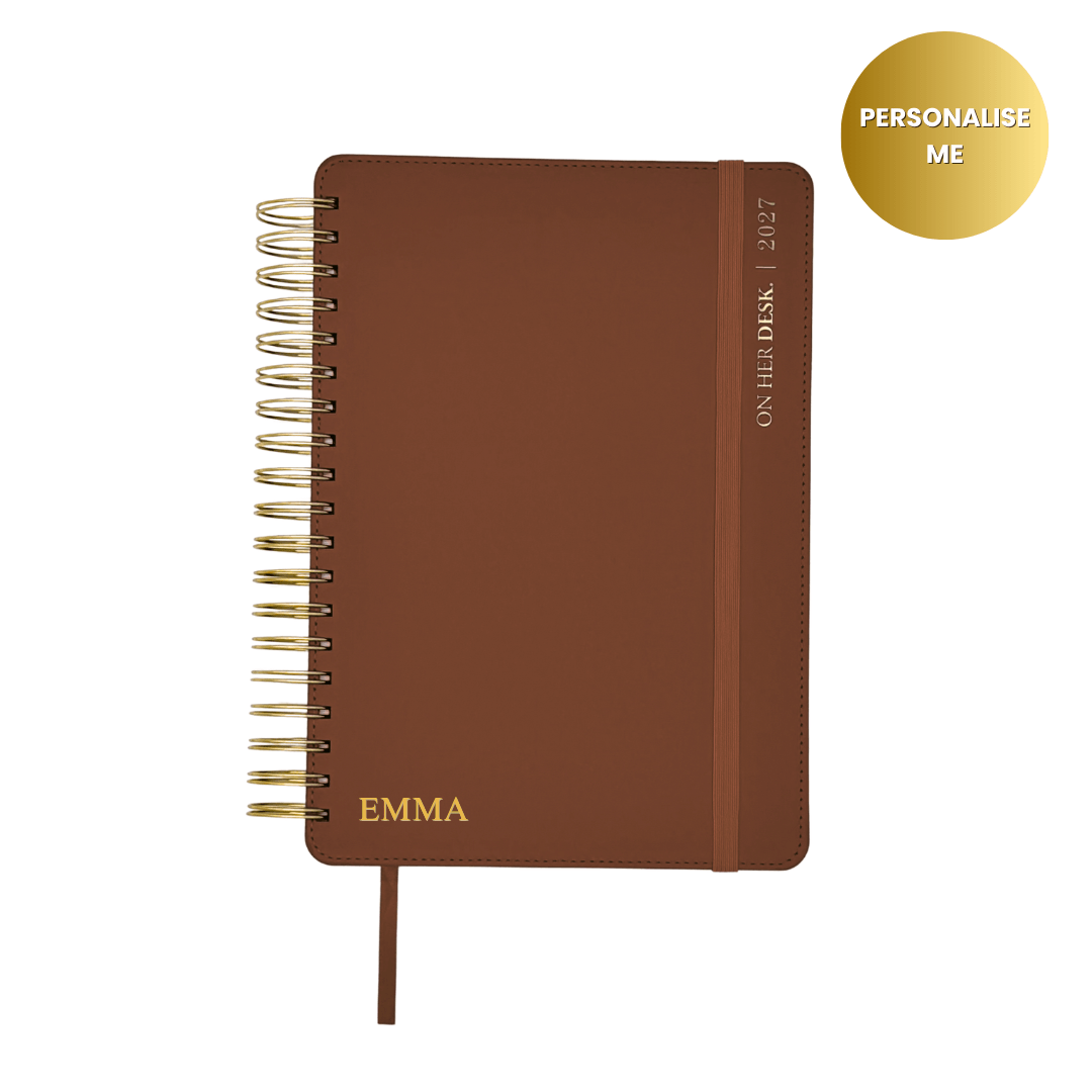 2027 Planner - Chocolate Brown