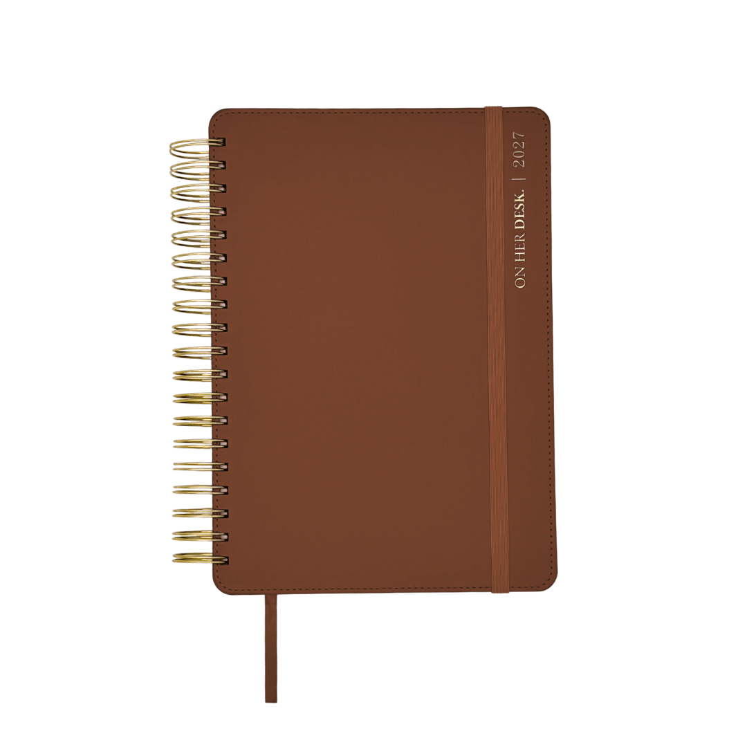 2027 Planner - Chocolate Brown