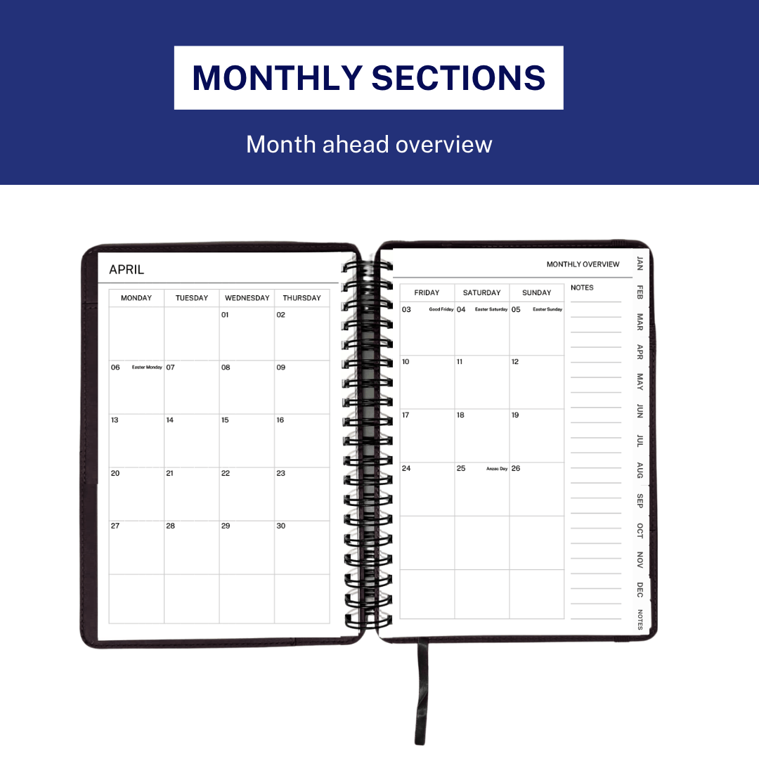 2027 Planner - Black