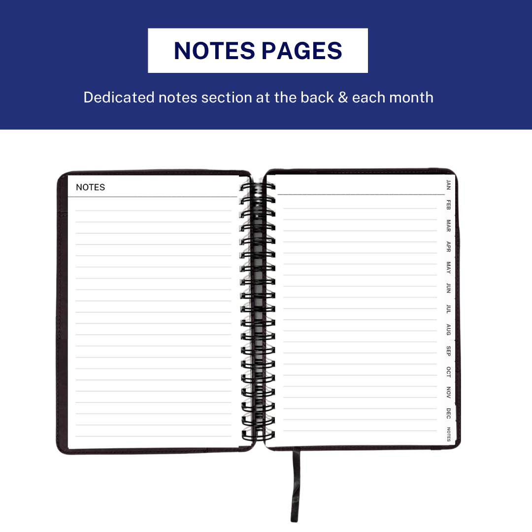 2027 Planner - Black