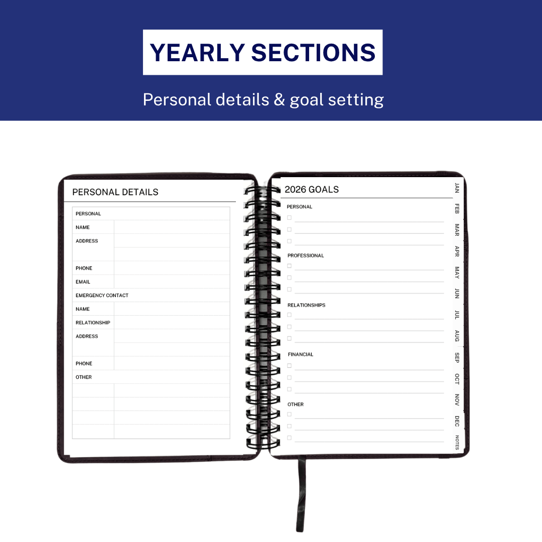 2027 Planner - Black