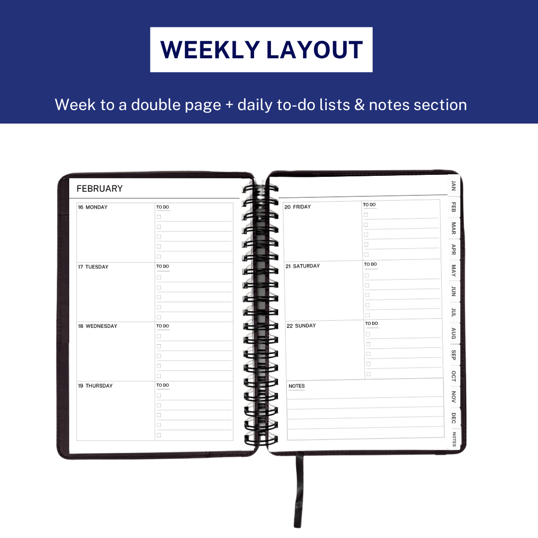 2027 Planner - Black