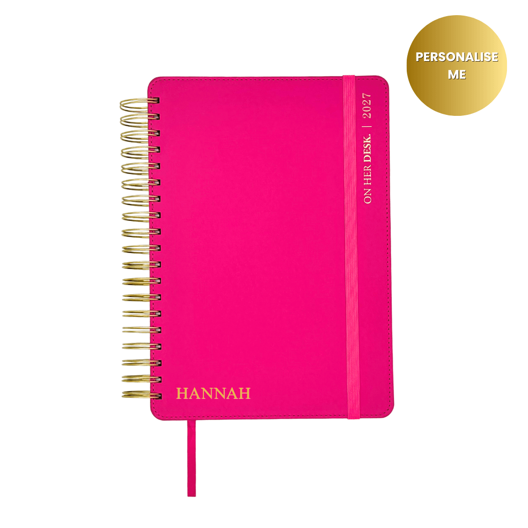 2027 Planner - Hot Pink