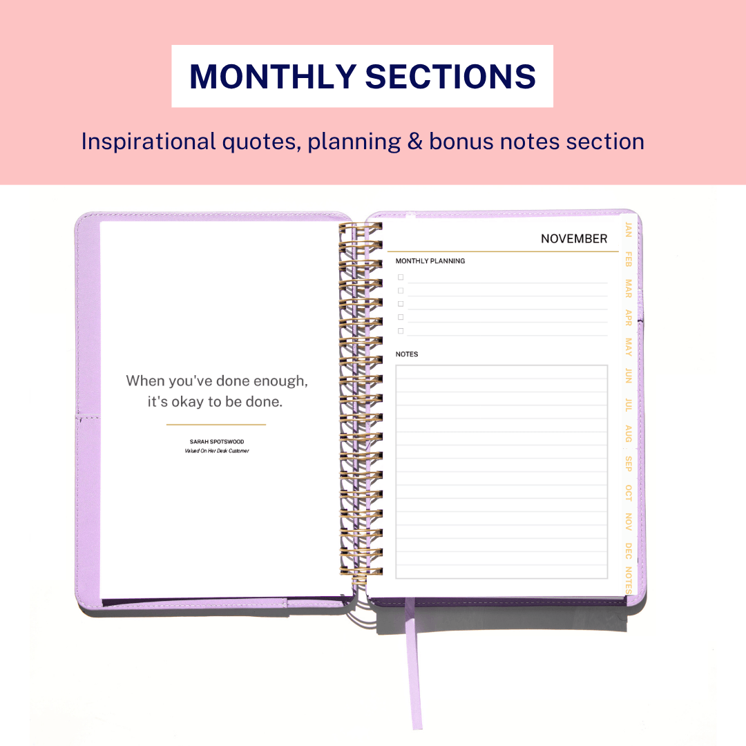 2027 Planner - Lilac