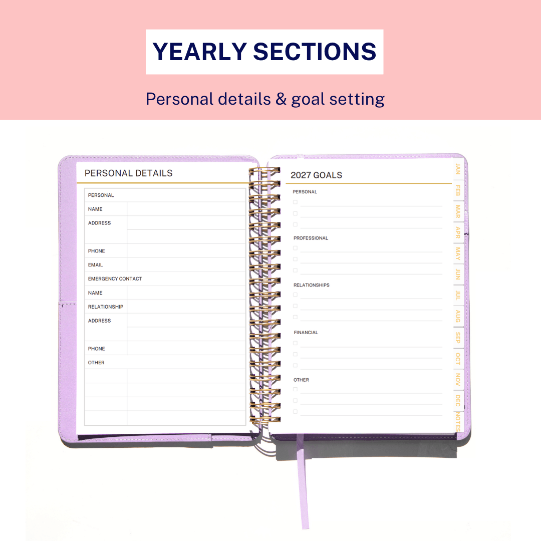 2027 Planner - Lilac