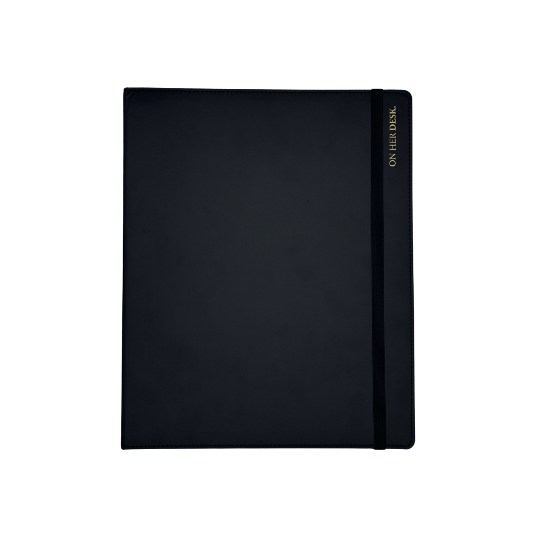 A4 Binder Notebook (with tab dividers) - Black