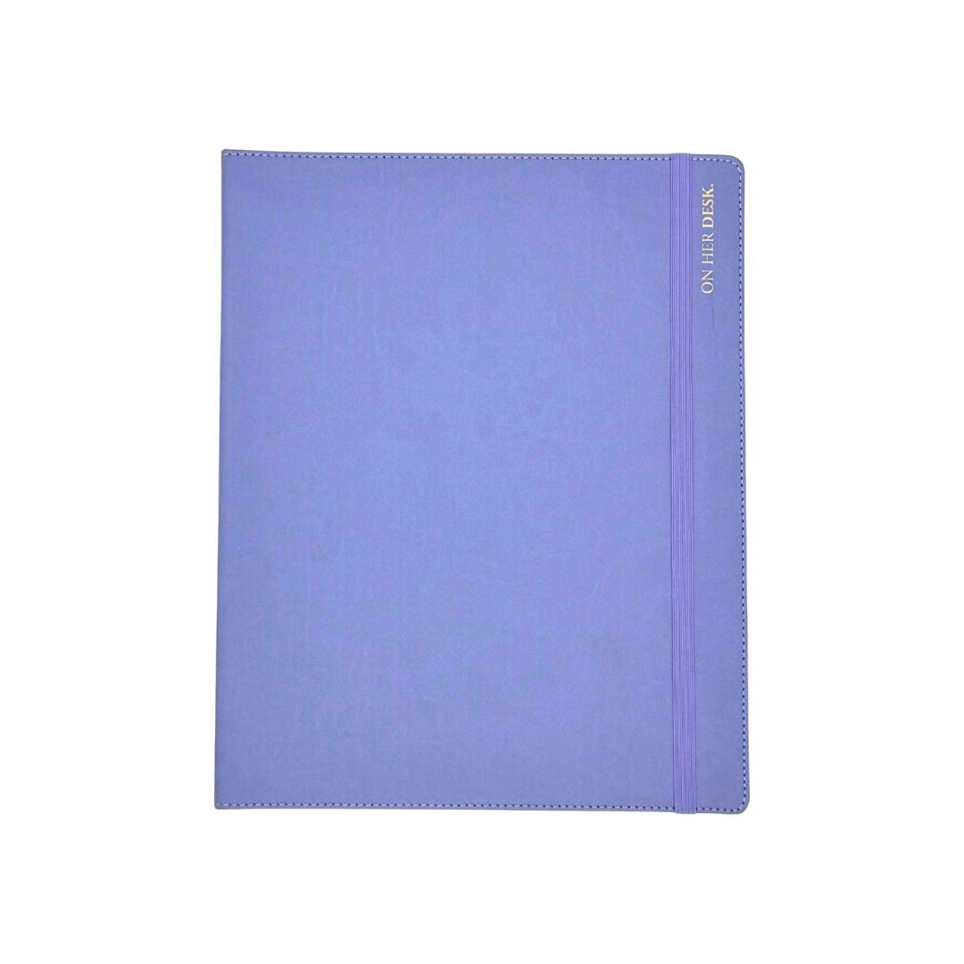 A4 Binder Notebook (with tab dividers) - Lavender