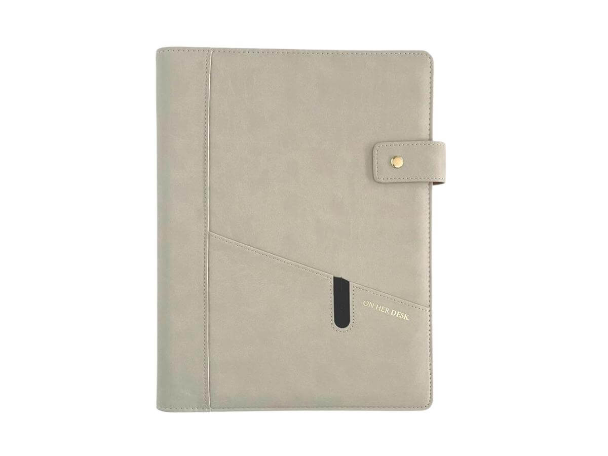 A4 Covered Notebook - Light Grey (IMPERFECT)