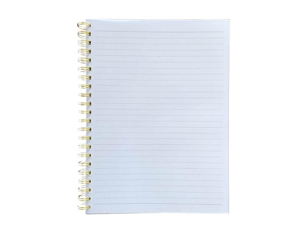 A4 Covered Notebook Replacement Insert - On Her Desk