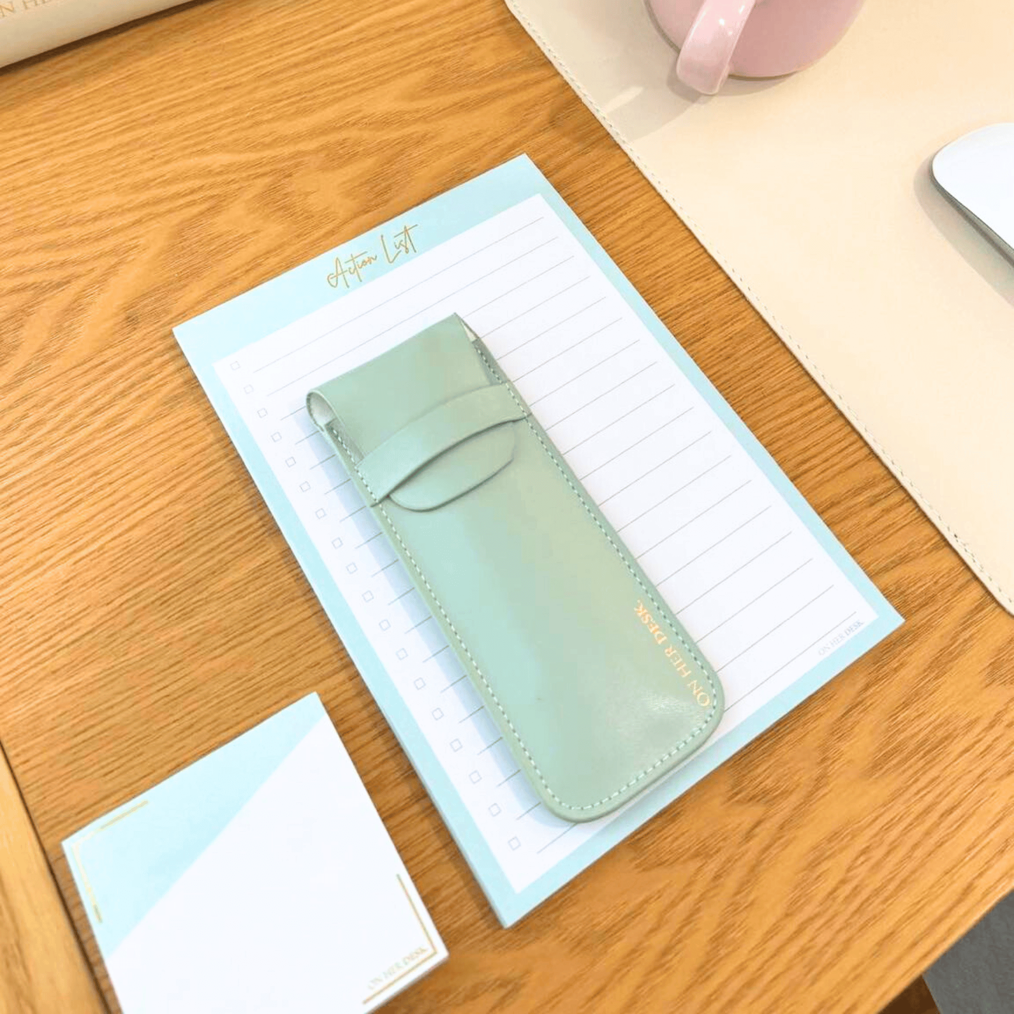 A5 Notepad | Action List - Mint Green