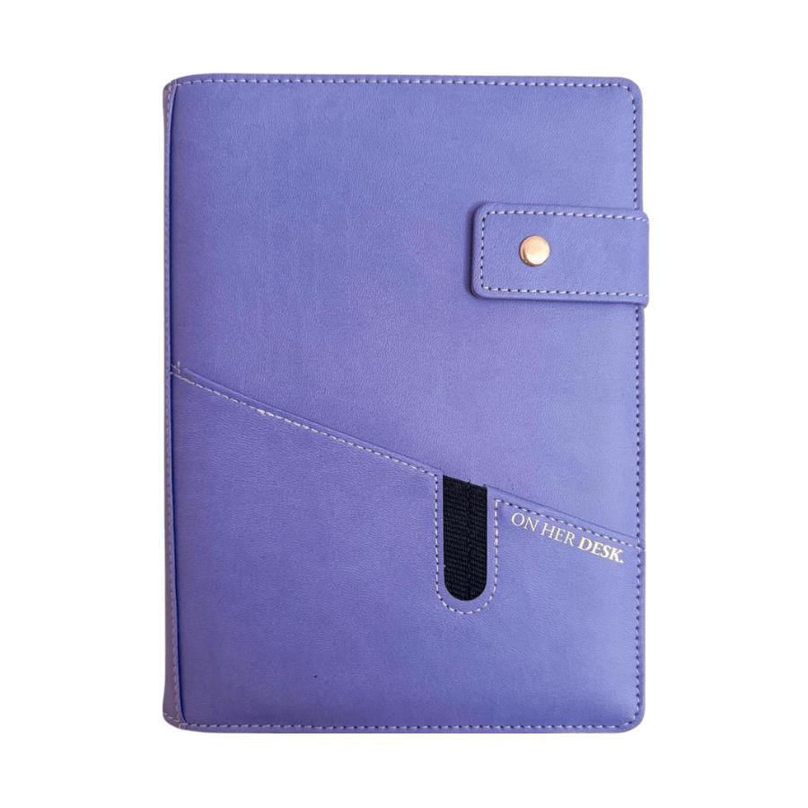 A5 Covered Notebook - Lavender