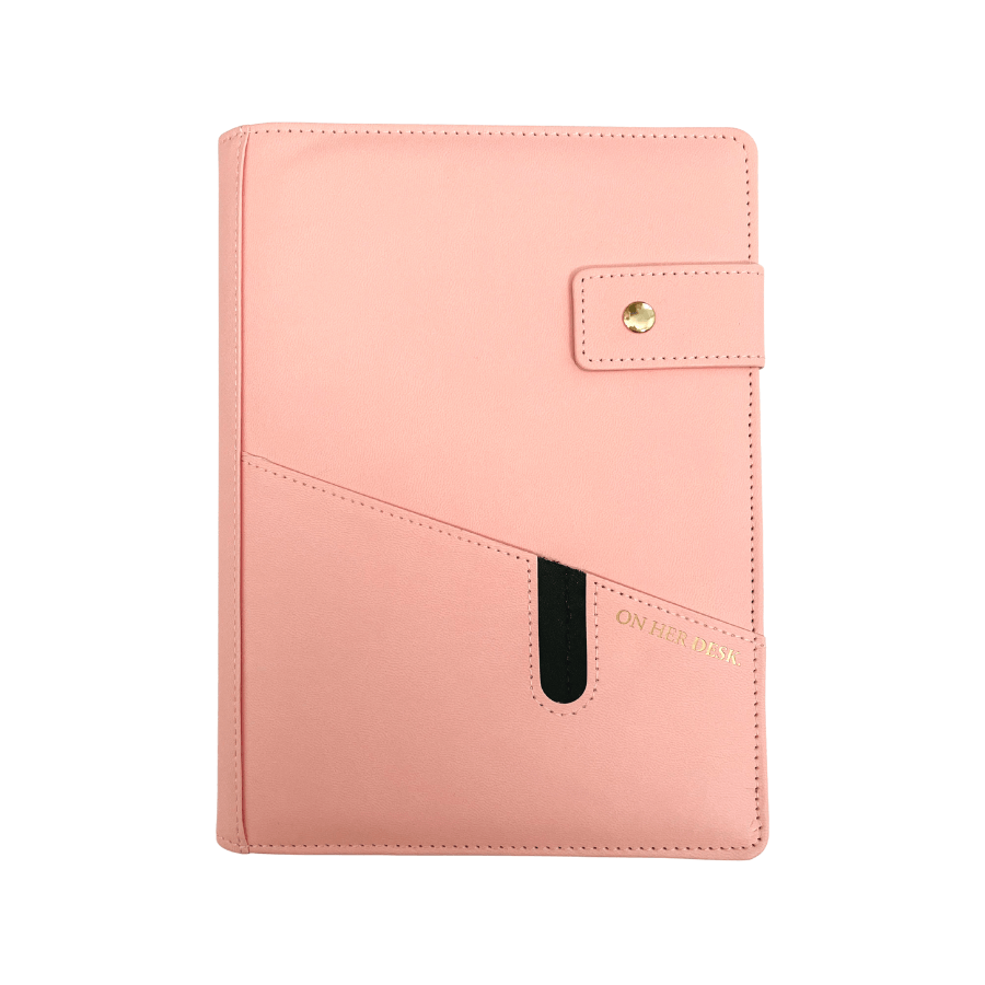 A5 Covered Notebook - Pink