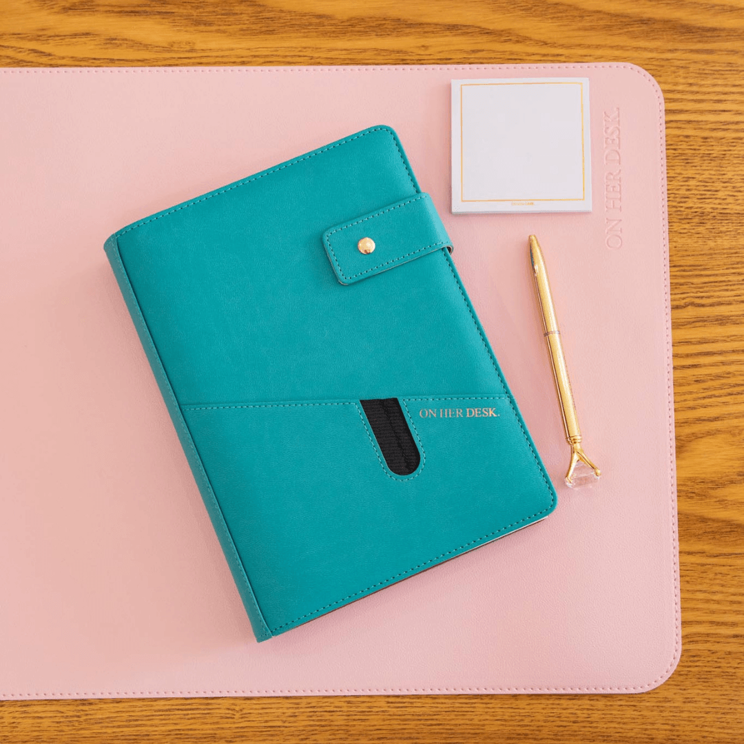 A5 Covered Notebook - Teal