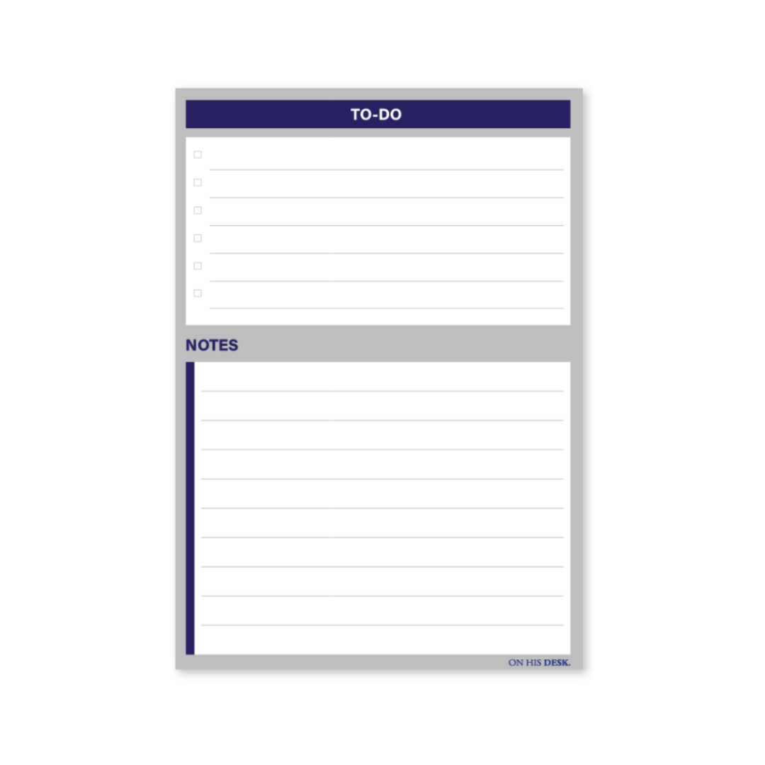 Men's A5 Planner Notepad