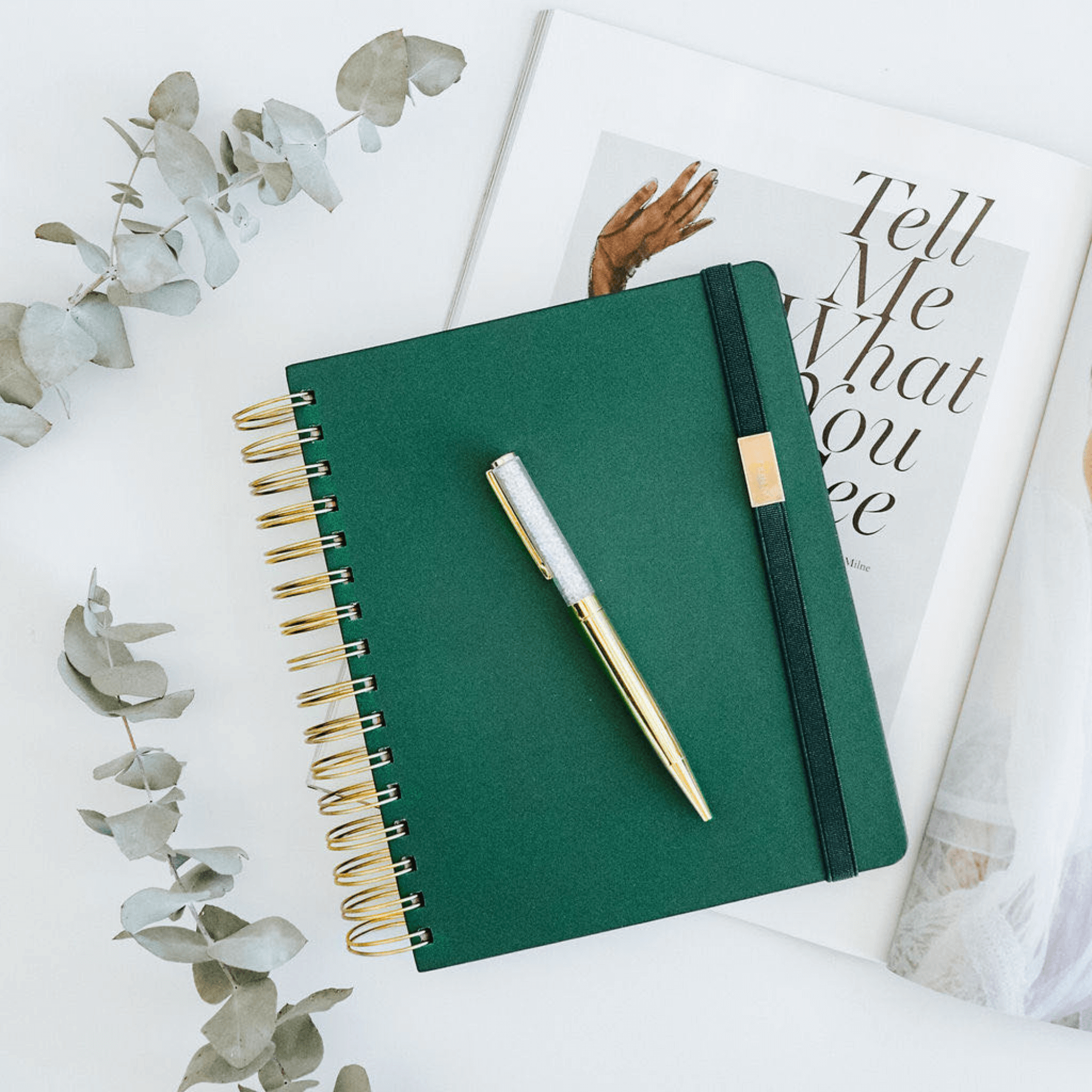 A5 Spiral Notebook - Forest Green