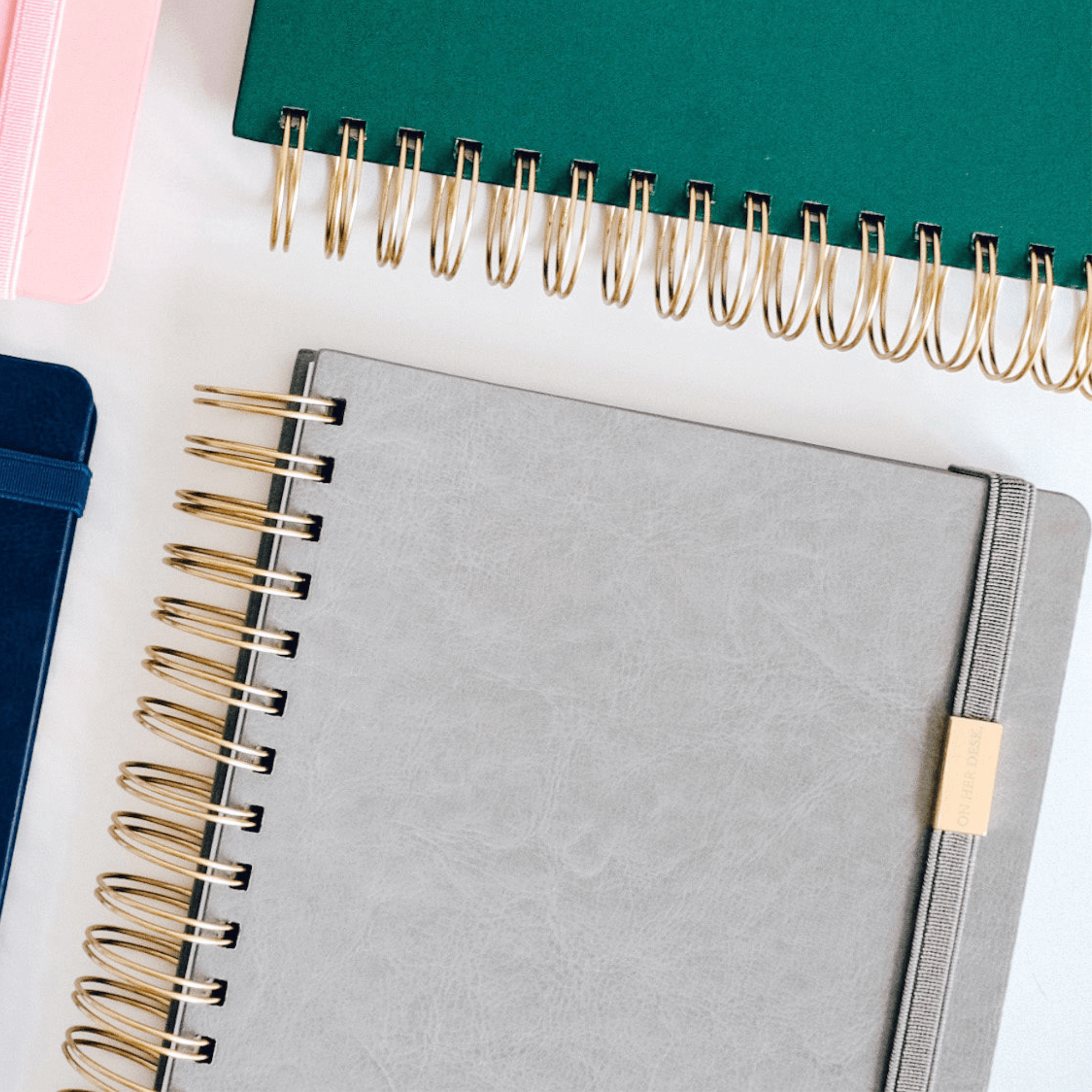 A5 Spiral Notebook - Grey