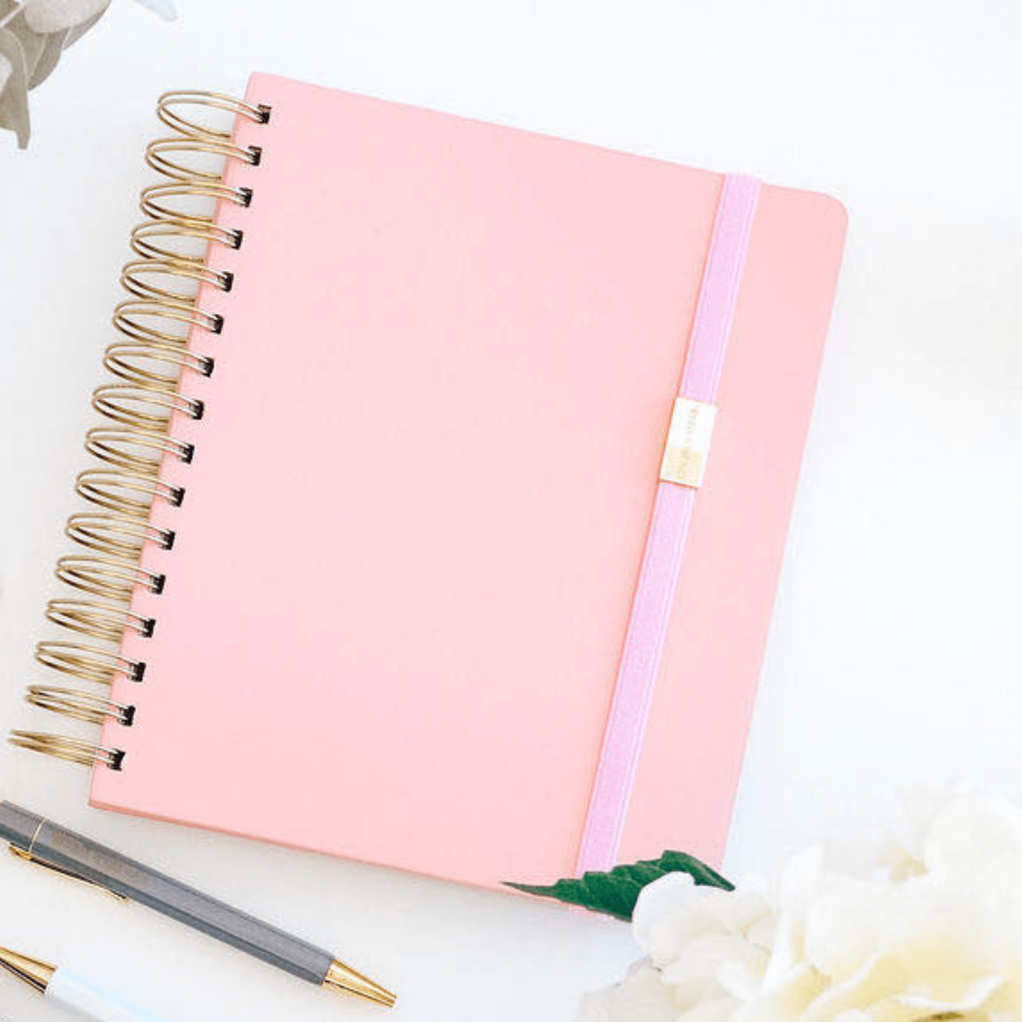 A5 Spiral Notebook - Pink